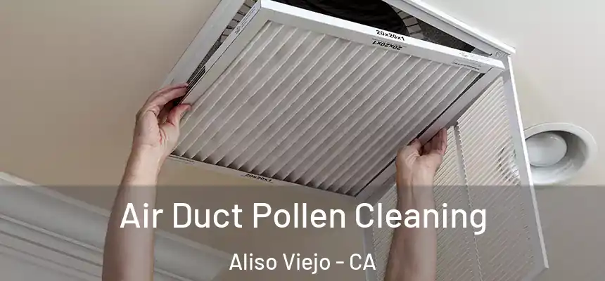 Air Duct Pollen Cleaning Aliso Viejo - CA